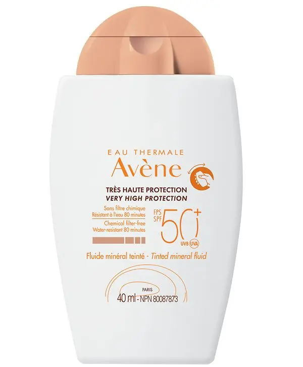 AVENE SOLAIRE FLUIDE MINERAL SPF50+ 40ML