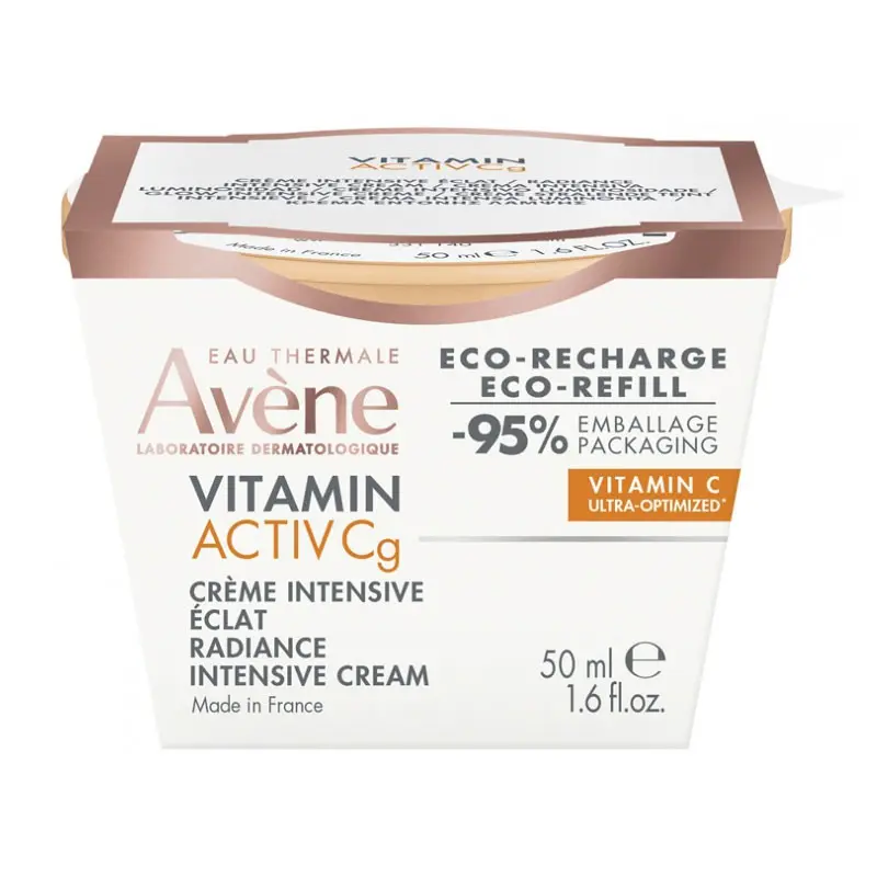 AVENE VIT ACT ECO RECHARGE CR ECLAT 50ML