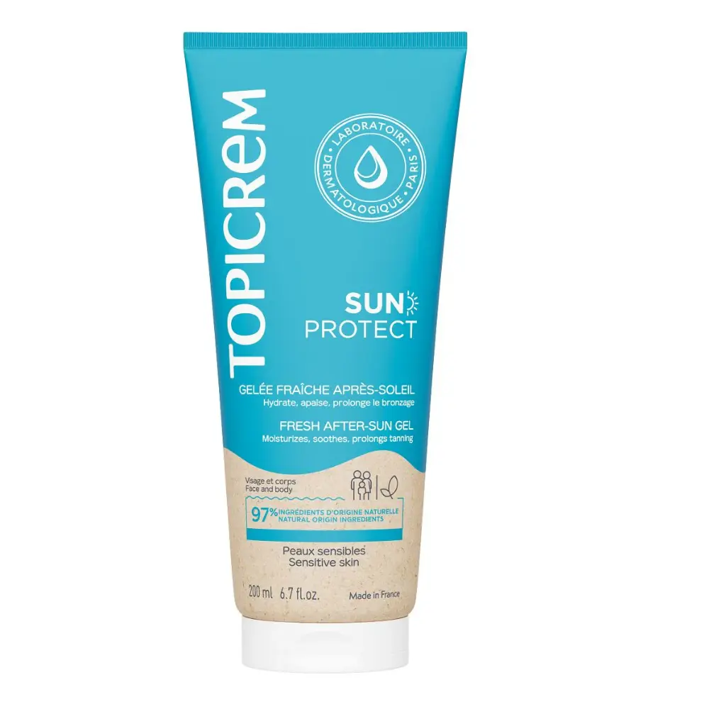 TOPICREM GELEE FRAICH SOLEIL 200ML