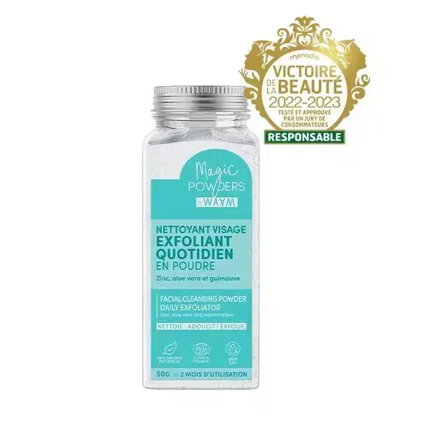 WAAM POUDRE NETTOYANT VISAGE 