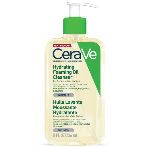CERAVE HUILE LAVANTE MOUSSANT HYDRA 236ML