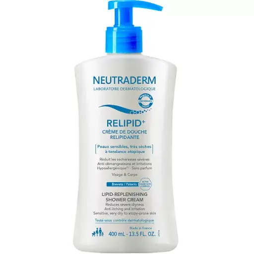 [3273816088020] NEUTRADERM RELIPID+CR DCHE 400ML