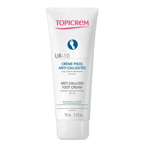 [3700281702316] TOPICREM CR PIED CAL UR10 75ML