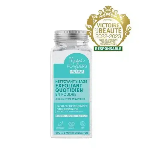 [3700851107589] WAAM POUDRE NETTOYANT VISAGE 