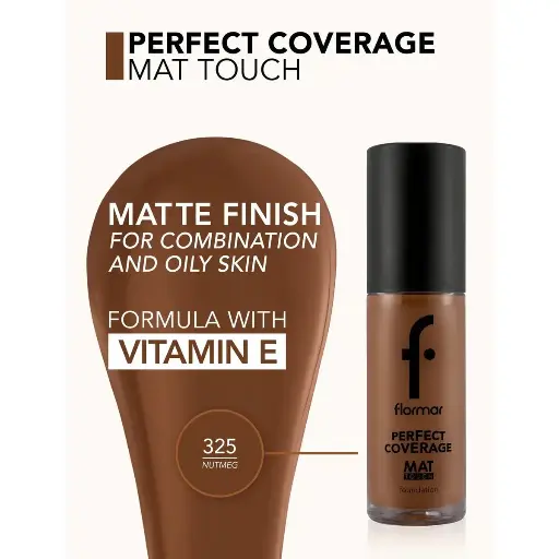 [8682536057509] FLORMAR COVE MAT TOUCHE FDT-325 NUTMEG NP